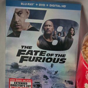 BlueRay + DVD, F8, the FATE of the Fast and the Furious
